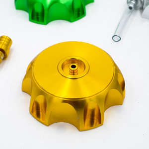 Bouchon de réservoir de carburant en aluminium CRF50 70cc 90cc 110cc pour motos tout-terrain, comprend le bouchon de remplissage d'huile et le bouchon d'aération - Product Image 4