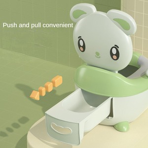 Siège <span class=keywords><strong>de</strong></span> Pot Bébé Pliable et Lavable en Plastique, Motif Animal <span class=keywords><strong>de</strong></span> Dessin Animé Mignon, Style Pratique, <span class=keywords><strong>Housse</strong></span> d'Apprentissage - Product Image 5