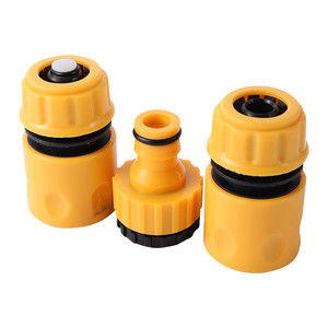 1/2 3/4 pulgadas adaptador de acoplamiento rápido manguera de agua de riego detener <span class=keywords><strong>Kit</strong></span> de conectores de agua - Product Image 1