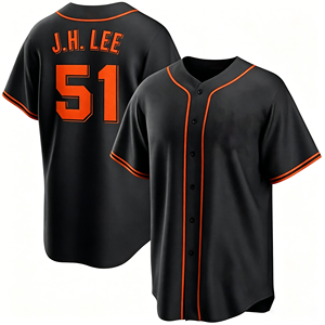 Maillots de baseball pour hommes San Francisco # 26 Matt Chapman # Maillot limité City Connect 51 Jung Hoo - Product Image 4
