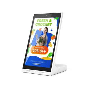 Xách tay 10.1 "inch Super Slim LCD kỹ thuật số biển bảng Máy nghe nhạc quảng cáo tự phục vụ kinh doanh tương tác <span class=keywords><strong>kiosk</strong></span> thang máy - Product Image 1