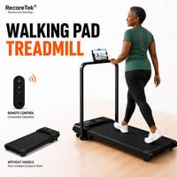 Cinta de correr de 2hp con motor DC y inclinación, equipo de gimnasio en casa, entrenador de ejercicio para correr, equipo de cardio para el hogar, fitness en casa