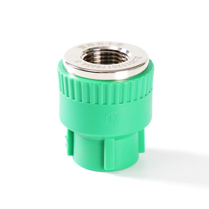 Bán hàng nóng nữ ren PPR Union phụ kiện đường ống màu xanh lá cây cho ống <span class=keywords><strong>PP</strong></span>-<span class=keywords><strong>R</strong></span> - Product Image 6