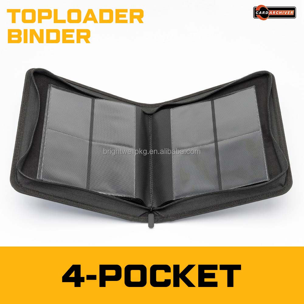 Raccoglitore Toploader 4 tascabile