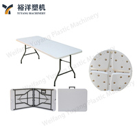 Máquina de Moldeo por Soplado de Alto Rendimiento para Fabricar Tableros de Mesa de Plástico HDPE de 1.3*1.3m para Exteriores