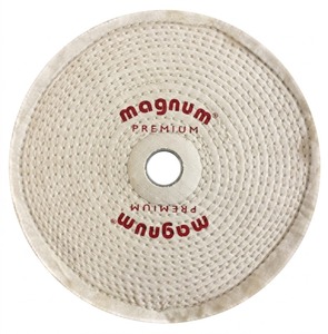 Disco de Pulido de Algodón Blanco de Grado Industrial de 100 mm con Orificio de 20 mm para Acabado de Espejo en Joyería y Pulido de Superficies - Product Image 3