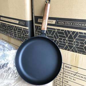 Tembea <b>Cast</b> Iron Frying <b>Pan</b> 26Cm Nonstick Round For Egg Cooking Household Use - Product Image 2