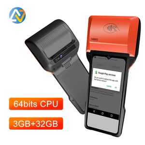 New Arrival nb65 cầm tay 6 inch thông minh hệ thống POS với NFC <span class=keywords><strong>Reader</strong></span>/nhiệt máy in nhãn/Máy Quét Mã Vạch <span class=keywords><strong>Mifare</strong></span> 4 Gam thẻ Sim - Product Image 2