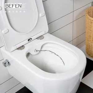 Европейский п-ловушка для мытья унитаза, настенный туалет с биде