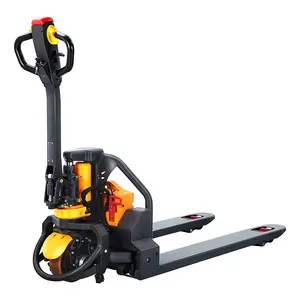 2024 Hot Selling Xilin 1.5ton/1500kg Hydraulic Oil Drum Manual Drive Electric Pallet Jack Powered Pallet Truck For Sale