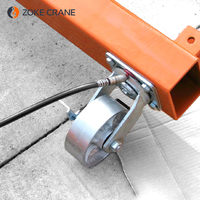 Grue mobile à portique réglable légère et facile à assembler de 1T à 5T pour le levage de moteurs de garage