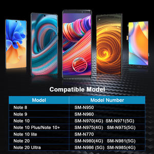 Elekworld OEM AMOLED per <span class=keywords><strong>Samsung</strong></span> galaxy <span class=keywords><strong>Note</strong></span> <span class=keywords><strong>8</strong></span> nota 9 nota 10 Plus nota 20 Touch Screen LCD sostituzione Display OLED nessuna bruciatura ombre - Product Image 2