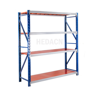 Étagères de stockage Étagères et étagères réglables en métal sans boulon Étagère de stockage en entrepôt Étagère en métal à usage moyen - Product Image 5