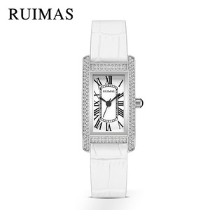 2025 nuevo reloj para mujer, esfera cuadrada pequeña, elegante y versátil, reloj de pulsera de cuarzo elegante y adelgazante - Product Image 6