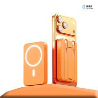 Cargador Inalámbrico Portátil Ultrafino Mini Slim de 15W/20W Tipo-C Li-Polymer 5000mAh, Venta al Por Mayor de Fábrica, Logotipo Personalizado, OEM