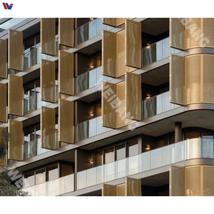 Panneau mural en métal perforé sur mesure, façade ventilée décorative, revêtement pour l'extérieur des bâtiments - Product Image 5