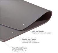 YDS – ustensiles de cuisine durables en Silicone de qualité alimentaire, tapis de Table en caoutchouc pliable pour enfants