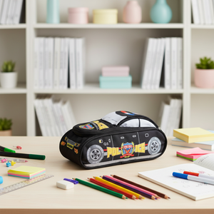 Bolsa <span class=keywords><strong>de</strong></span> Lápices Escolar Unisex con Forma <span class=keywords><strong>de</strong></span> Auto Waterpride, Estuche para Lápices <span class=keywords><strong>Pop</strong></span> <span class=keywords><strong>It</strong></span>, Mochila Impermeable <span class=keywords><strong>de</strong></span> Gran Capacidad - Product Image 2