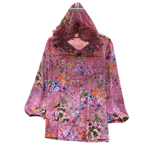 Blusas Casuales <span class=keywords><strong>de</strong></span> <span class=keywords><strong>Manga</strong></span> Larga con Capucha para Otoño, Camisas Estampadas para Mujer, Tops Casuales para Dama, Ropa al por Mayor para Mujer - Product Image 5