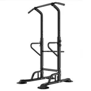 Menara Daya Multi-fungsi Pull Up Bar Adjustable Push Up Latihan Dagu untuk Latihan Kekuatan Peralatan Gym Rumah