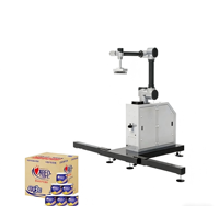 Robot Palletizer Kotak dan Karton Bertenaga Motor PLC Kolaboratif Fleksibel, Kapasitas Beban 20kg, Radius Kerja 1880mm