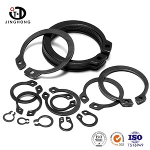 Anneau de retenue externe à clipser en acier au carbone, oxyde noir, circlip <span class=keywords><strong>DIN</strong></span> <span class=keywords><strong>471</strong></span>, gamme de tailles M5-M150, installation facile, pinces disponibles - Product Image 2