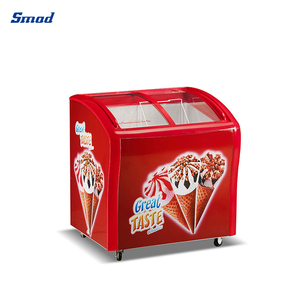 Congelador Horizontal con Puerta de Vidrio Deslizante Superior para Helados DDH-218C, Control de Temperatura Mecánico, Drenaje, Refrigerante R134a - Product Image 5