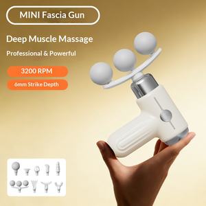 Pistola de Masaje Eléctrica Multicabezal <span class=keywords><strong>2026</strong></span> para el Cuerpo, Fitness en Casa, Relajación del Cuello, Masaje Deportivo, <span class=keywords><strong>Mini</strong></span> Masajeador Eléctrico Transfronterizo - Product Image 4