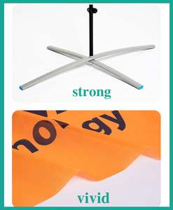 Teardrop battant bannière plage mât vente maintenant <span class=keywords><strong>maison</strong></span> ouverte lavage de <span class=keywords><strong>voiture</strong></span> swooper personnalisé imprimé drapeau de plumes avec base de pointe - Product Image 4