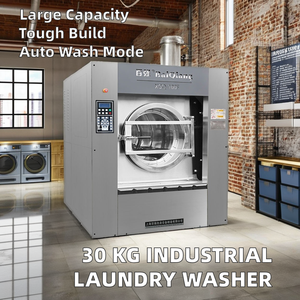 Équipement de Blanchisserie Commerciale de Haute Qualité Machines <span class=keywords><strong>à</strong></span> Laver Industrielles <span class=keywords><strong>à</strong></span> Chargement Frontal pour Hôtels et Nettoyage de Vêtements - Product Image 5