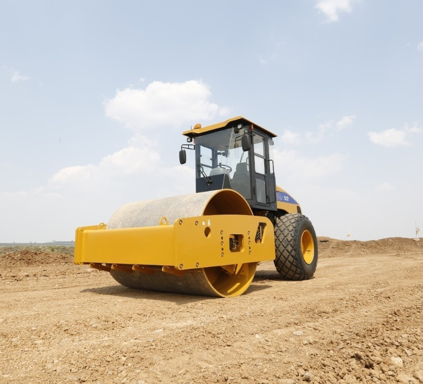 Road Compactor Types Sem512 Vibratory Road Roller Compactor Machine 12 Ton Soil Compactor ...