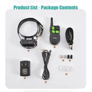 2400Ft impermeable recargable electrónico vibración choque mascota perro entrenamiento Collar con control remoto - Product Image 6