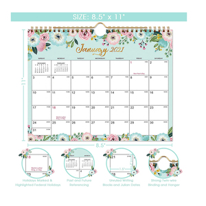 Custom Coloring Printing <strong>Large</strong> Mounted <strong>Wall</strong> <strong>Calendar</strong> 2022-2023 Monthly Daily <strong>Calendar</strong> - Product Image 2
