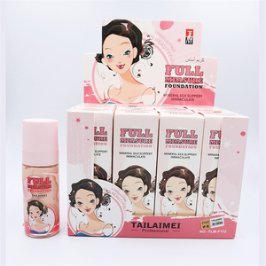 Cosméticos personalizados, <span class=keywords><strong>Infallible</strong></span>, 5 colores, corrección Mineral, cobertura completa, base de maquillaje con logotipo, tinte de piel de seda, base líquida - Product Image 2