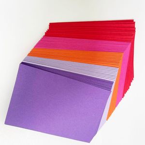 Busta Colorata A7 con Patta Quadrata e Chiusura Autoadesiva per Inviti di Nozze, Formato 5x7 Pollici, Busta 5,25'' X 7,25'' - Product Image 5