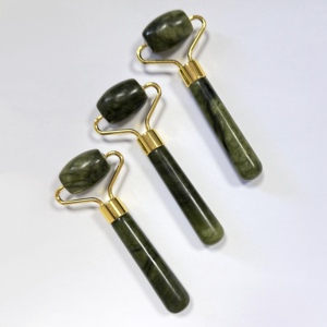 Natural Xiuyan <b>Jade</b> Beauty <b>Roller</b> Facial Single Head <b>Jade</b> <b>Roller</b> Massager for Face - Product Image 6