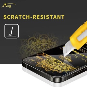 ESD Chống Tĩnh Chống <span class=keywords><strong>Scratch</strong></span> 9H 2.5D Điện Thoại Di Động Đầy Đủ Bìa Tempered Glass Bảo Vệ Màn Hình Cho iPhone 16 15 14 13 12 Pro Max - Product Image 5
