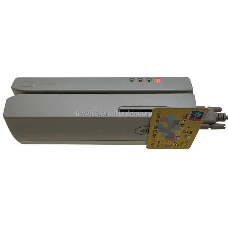 Factory Direct USB Magnetic & Ic Chip Card Reader Encoder Magnetic RF NFC PSAM Card Reader Writer MCR300