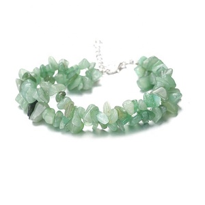 Wholesale Natural Stone Beads Crystal Agate Double Layer Healing Crystal Beaded <b>Bracelet</b> for Women Girls - Product Image 3