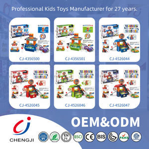 Station de lavage de <span class=keywords><strong>voitures</strong></span> multifonctionnelle Chengji Toys, <span class=keywords><strong>garage</strong></span> de stationnement pour <span class=keywords><strong>voitures</strong></span> de course, petite voiture en alliage, simulation de changement de couleur - Product Image 6