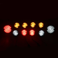 Feux antibrouillard arrière et avant, feux de recul, mise à niveau LED, lentille fumée pour Land Rover Defender 1990-2016/ Defender 90/110 1983-2019