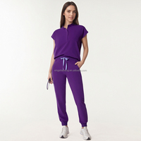 Fabricant d'uniformes médicaux personnalisés pour infirmière Tenue d'hôpital Tenue verte pour infirmière et médecin Tall Scrubs Jscrubs Ensembles d'uniformes pour femmes
