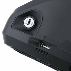 Carcasa de Batería para Bicicleta Eléctrica Hailong 3, 36V 48V 52V, Color Negro, Caja para Batería de Litio 18650 - Product Image 4
