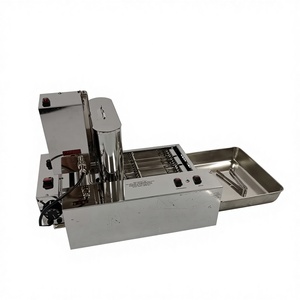 Automatic Continuous <strong>Snack</strong> Donut French Frying Making Machine/Doughnut <strong>Maker</strong> Machine With Electric Fryer - Product Image 6