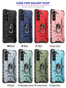Funda Magnética con Soporte para Teléfono Samsung S23 <span class=keywords><strong>2023</strong></span>, Funda Protectora para Samsung <span class=keywords><strong>Galaxy</strong></span> S23 Plus - Product Image 2