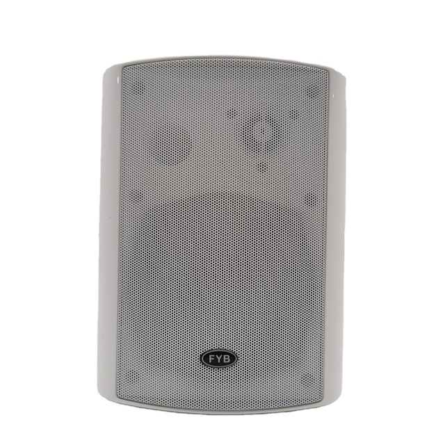 FYB 30W 100V 8 Ohm Two Way White Color Sound System Public Address System Wall Mount Speaker