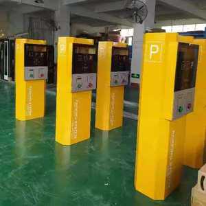 Système <span class=keywords><strong>de</strong></span> gestion des entrées résidentielles en métal pour parking, avec lecteur <span class=keywords><strong>de</strong></span> carte <span class=keywords><strong>de</strong></span> crédit, système Q-Ban, boîte à tickets et gestion des cartes <span class=keywords><strong>de</strong></span> paiement. - Product Image 4