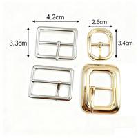 Boucles de ceinture en alliage de zinc durables et personnalisables 2025, boucles de chaussures en métal, accessoires de chaussures, marque Shiwei