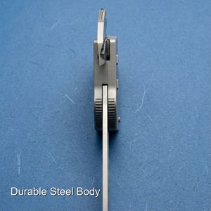 Calibro a Corsoio di Precisione Industriale Jeoro con Vite di Regolazione Fine e Corpo in Acciaio Inossidabile Temprato per Misurazioni Accurate - Product Image 5