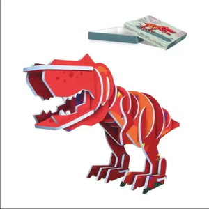 Nouveauté : 29 pièces de puzzle 3D à assembler, jouets <span class=keywords><strong>dinosaures</strong></span> pour enfants, jeux de puzzle, modèles d'animaux - Product Image 2